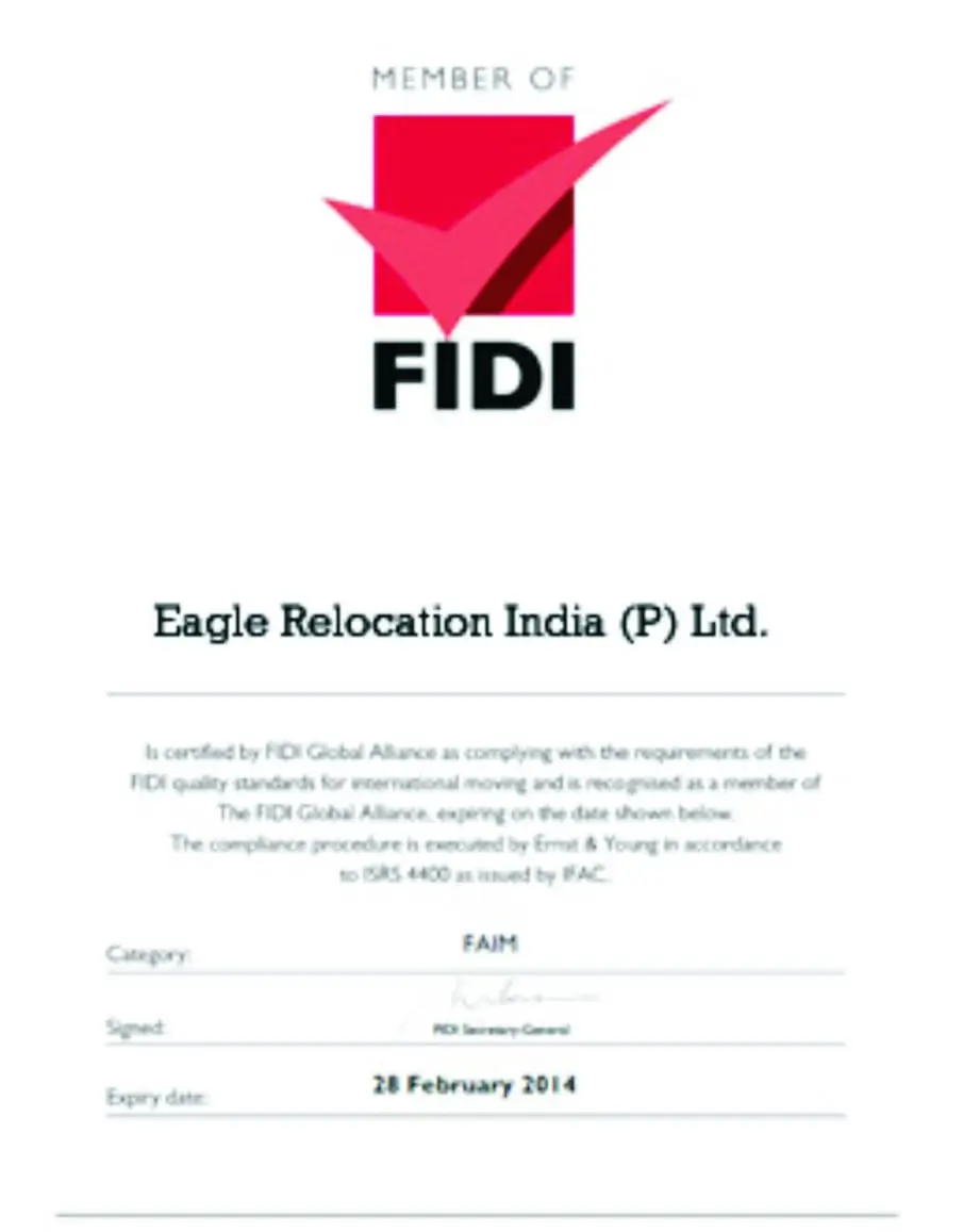 Member of FIDI 